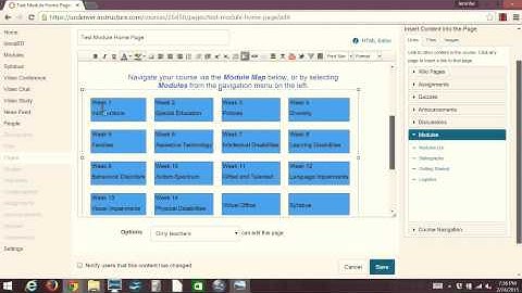 Creating Module Maps in Canvas