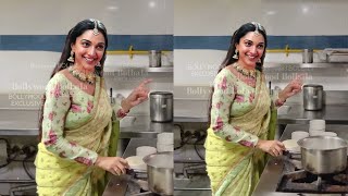 Kiara Advani Cooking Meetha Halwa For Sidharth Malhotra For Her Pehli Rasoi In Sasurali Family