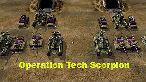 General Zero Hour Custom Mission - Operation Tech Scorpion