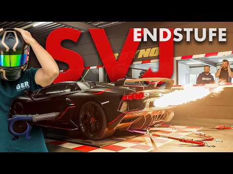 Kann unser STRAIGHT PIPED AVENTADOR SVJ NOVITEC NOCH KRASSER WERDEN?! 🤯