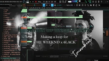 How to make dark ambient melodies for 6lack and The Weeknd from scratch | Trapsoul | Tutorial