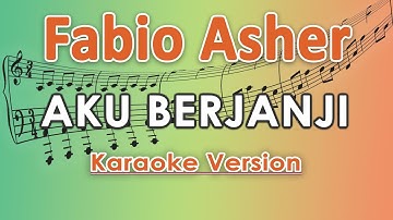Fabio Asher - Aku Berjanji (Karaoke) by regis