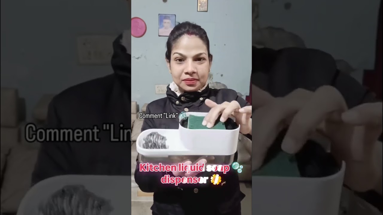 Kitchen liquid soap 🫧 dispenser 🌼 by @meeshoapp ,  