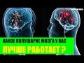 Какое полушарие мозга у Вас лучше работает?