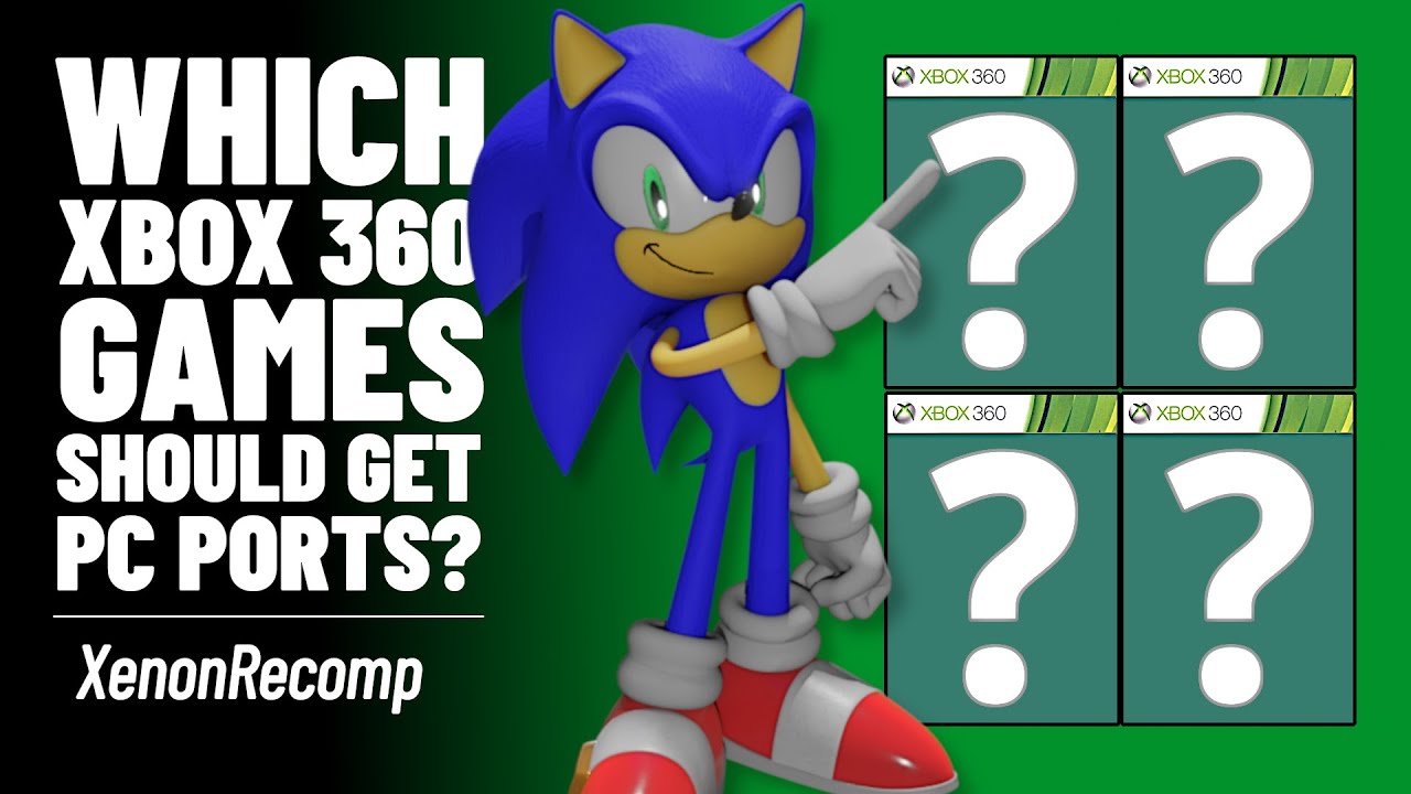 TOP 20 Xbox 360 games that desperately need pc ports | XenonRecomp