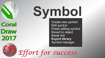 Corel draw 2017 class 76 object menu create symbol  Urdu/Hindi