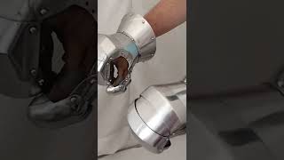 SCA Gauntlet – Medieval Combat Hand Protection for Armored Fighting #history #armorbuilding