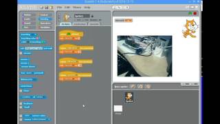 Servo on pin18 controlled by original ScratchGPIO Profile