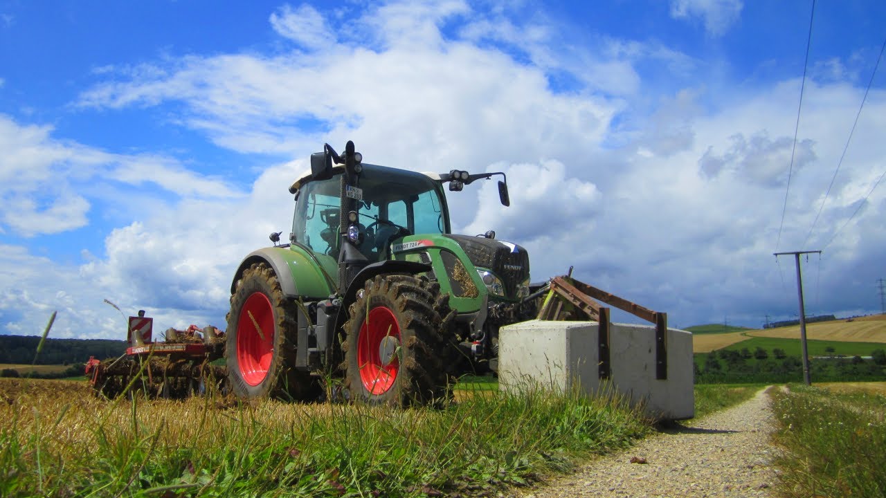 Fendt 724 Vario & Horsch Terrano 4 FX | Stoppelsturz