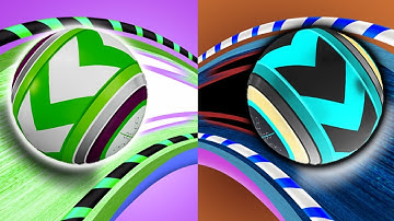 Rolling ball Sky Race Reverse ◀️gameplay Ball Colour Run walkthrough , iOS Android  ( part : 853 )