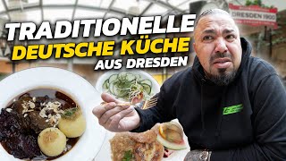 Traditionelle Deutsche Küche in Dresden | Mein Gesichtsausdruck sagt alles