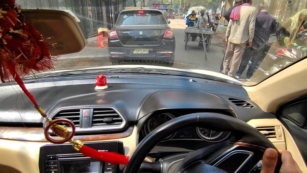 Heavy Traffic & Narrow street Drive 🚗 | 4k Ultra wide angle | Smooth POV No Music