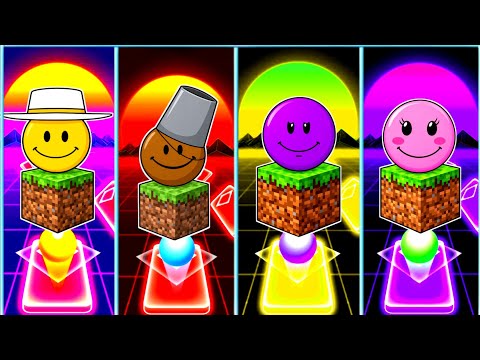 My Sprunki OC: Lord Verity 🆚 Lovity 🆚 Brudity 🆚 Manipulity From Minecraft,🎶Tiles Hop Game🎮🎯