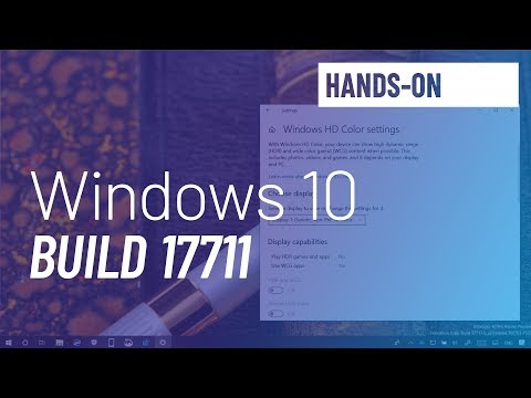 Windows 10 build 17711: Microsoft Edge, Fluent Design, Settings