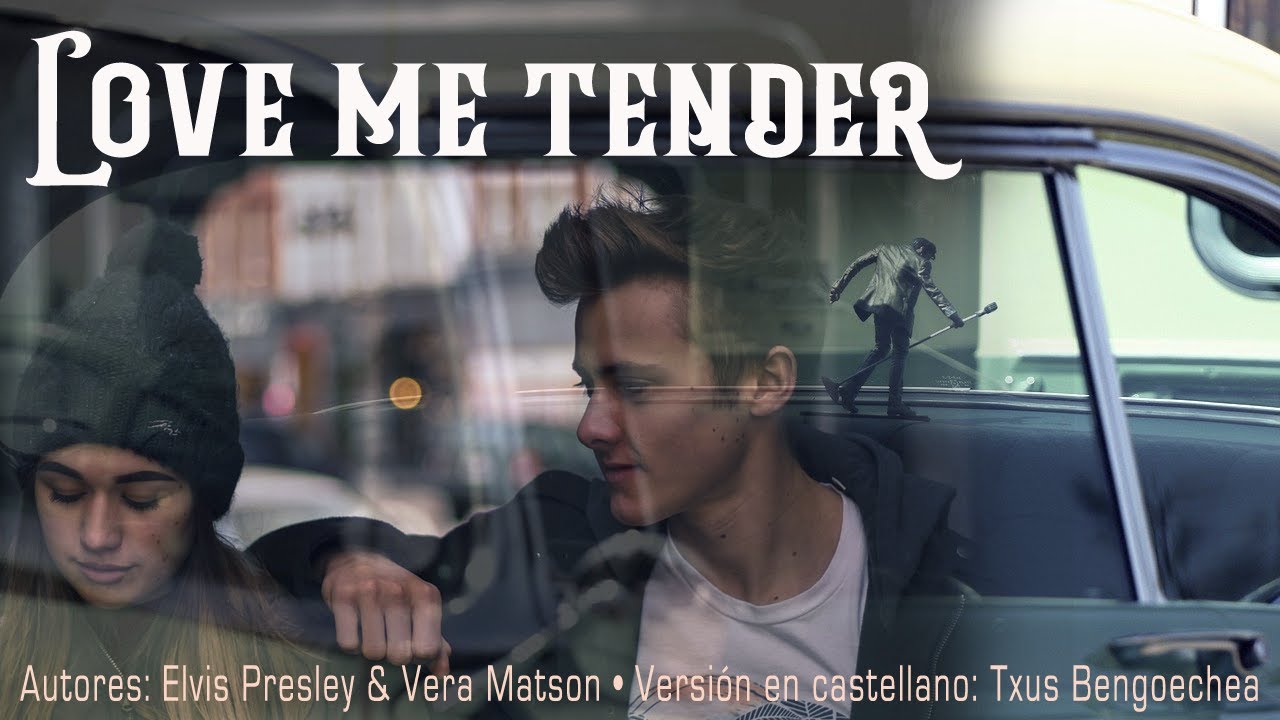 Love me tender. Elvis Presley. Adaptación al castellano. Versión española. Spanish cover. Karaoke