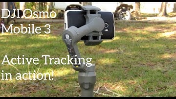 DJI Osmo Mobile 3 Active Tracking in action TEST