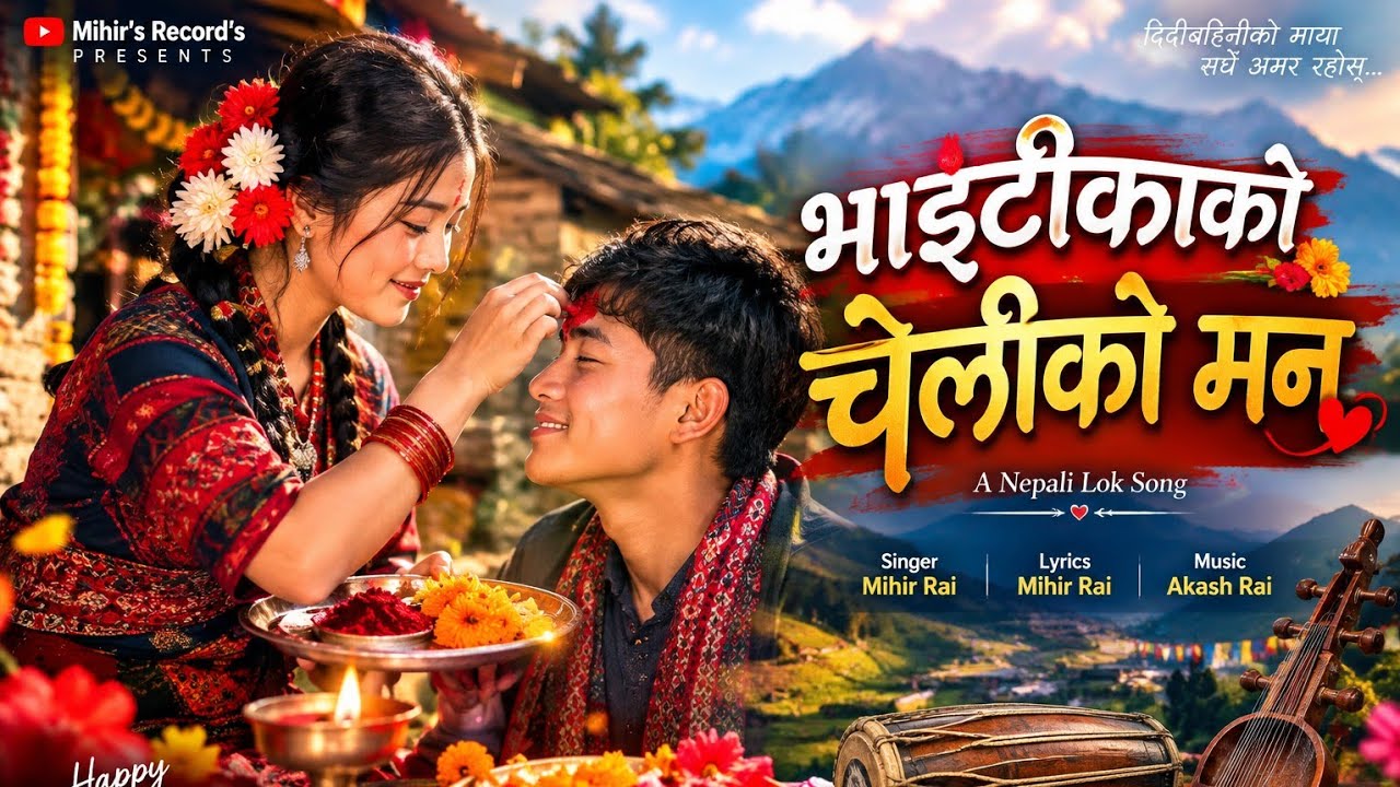 New Tihar Bhai Tika Song 2026 By Pallabi Gogoi/ Mihir Ft Akash Presents 