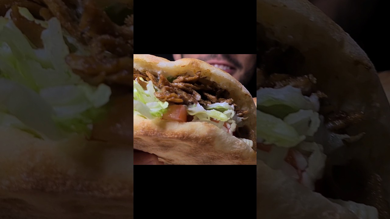 ASMR CHICKEN KEBAB (EATING SOUNDS) MUKBANG