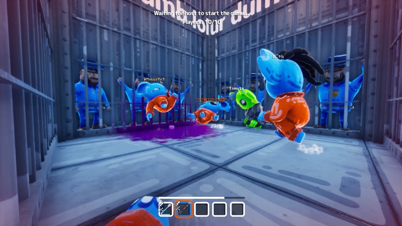 Геймплей Cuffbust — многопользовательская игра «Побег из тюрьмы» | Геймплей Cuffbust