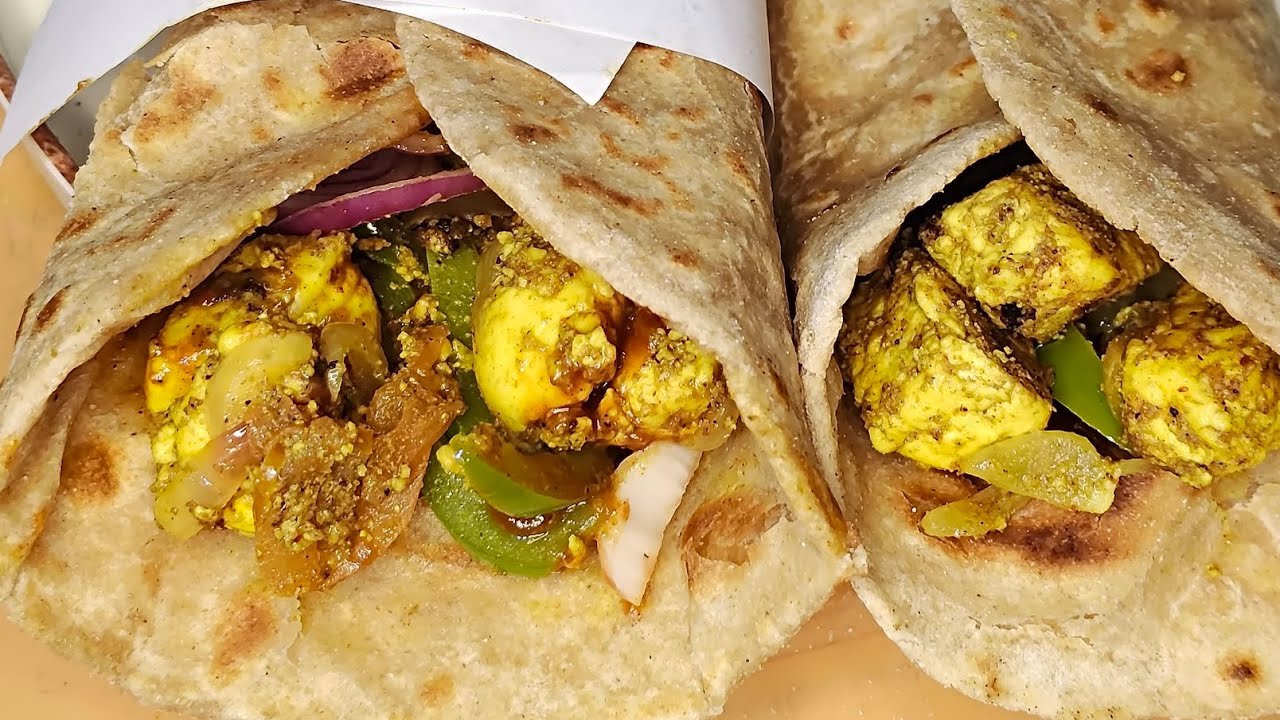 🔥बिना किसी झंझट से बनकर तैयार है हम सभी का पसंदीदा पनीर रोल ✨💓