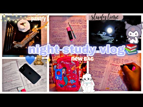 productive night study vlog📚📝❤️as 9th grader||keful toys queen||🌸💜