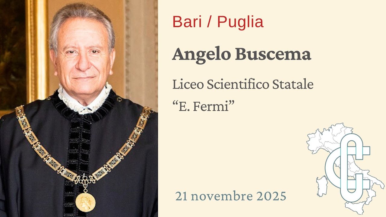 Intervento Giudice Buscema Liceo Enrico Fermi Bari