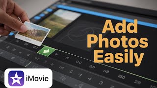 How To Add Pictures To Your Videos In iMovie on Macbook
