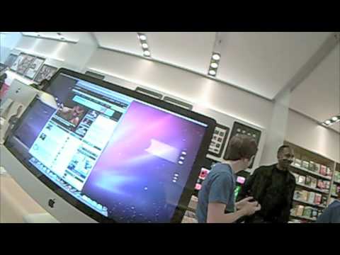 Johns Video played @ Apple Store, POV