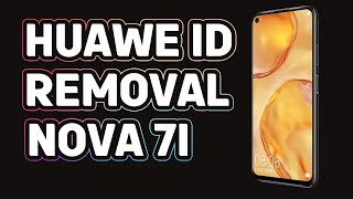 Huawei Nova 7i Kirin 810 Huawei ID Removed via Sigma Key