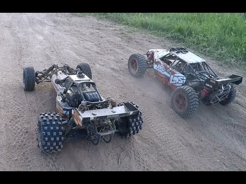 Бензиновые модели. HPI Baja 5B vs Losi DBXL