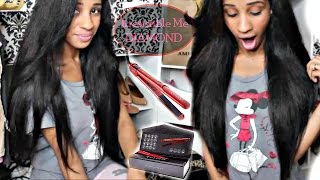 From Beautiful Curls To BEAUTIFULY Straightened Hair | Irresistible Me DIAMOND Styling Iron