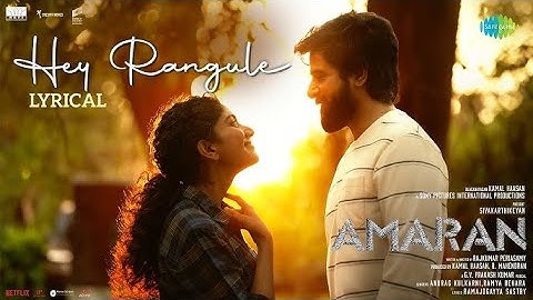 Hey Rangule | Amaran | Sivakarthikeyan | Sai Pallavi | GV Prakash | Mahendran #trending #love