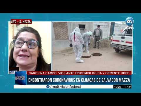 DETECTARON COVID EN LAS CLOACAS DE SALVADOR MAZZA