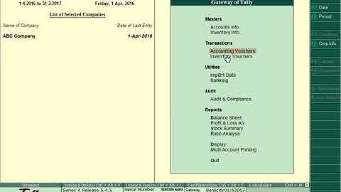 e payments in Tally ERP 9 New Release | By Ur