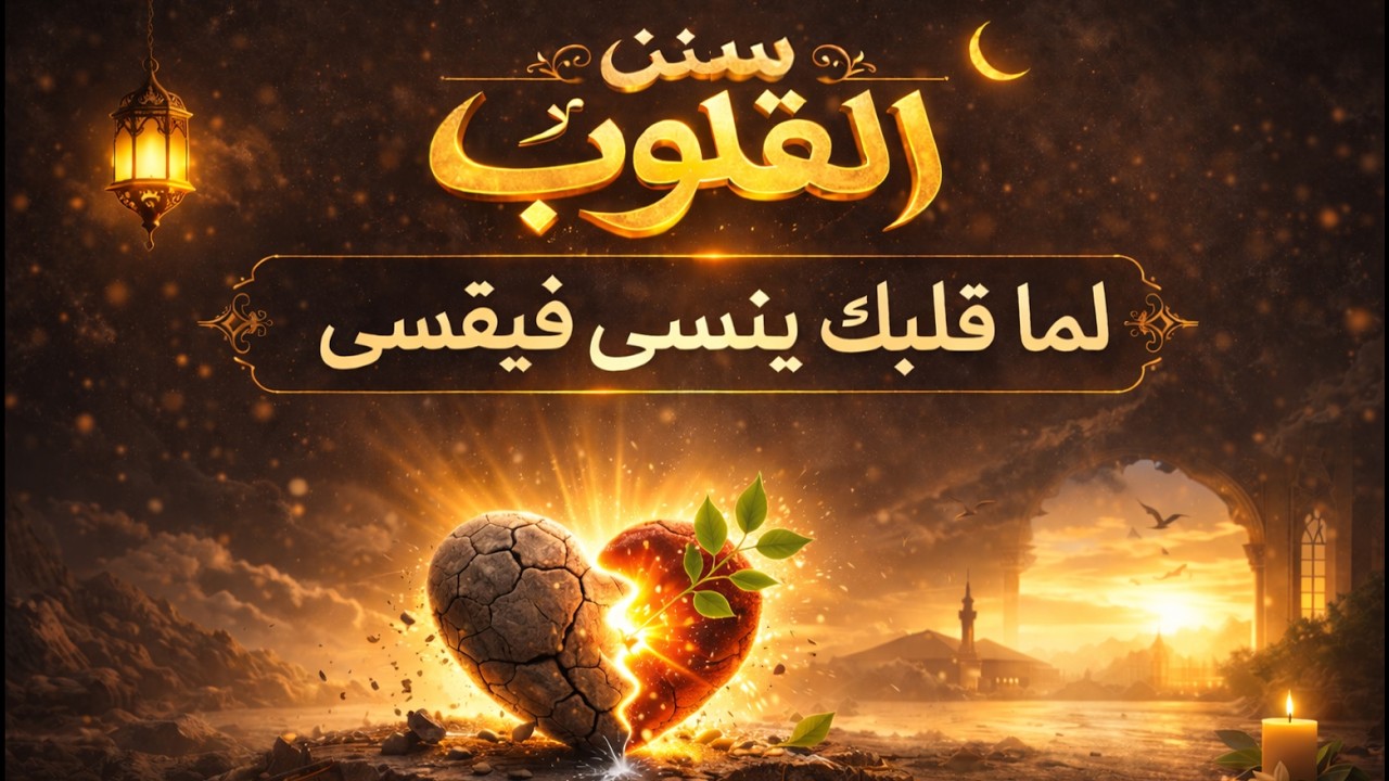 قلبك ينسى فيقسى | ليه قلبك بيقسى أول ما تنقطع عن ذكر ربنا؟! | سنن القلوب