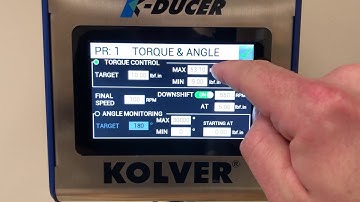 Kolver K-DUCER - Angle Monitoring w/ Torque Control