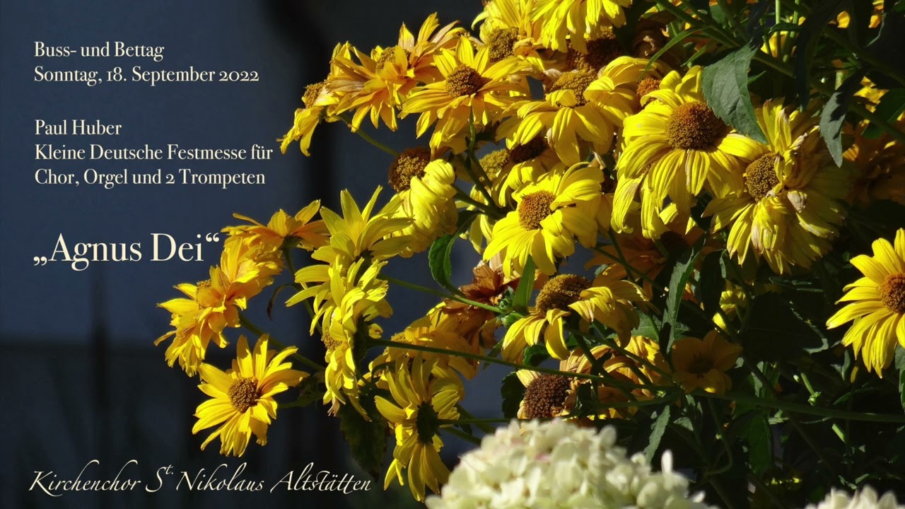 Paul Huber - Kleine Deutsche Festmesse - Agnus Dei