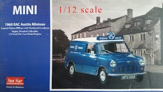MINI austin minivan 1960 Sun Star 1/12 - YouTube