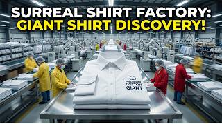 Cotton Shirt Factory, Field Cotton to Finished Shirt, Full Process REVEALED