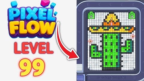 Pixel Flow Level 99 Walkthrough