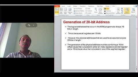 Memory segmentation of 8086 by MS REDDY