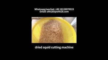 Automatic dried squid cutting machine meat slicing machine kitchen food equipment food processor