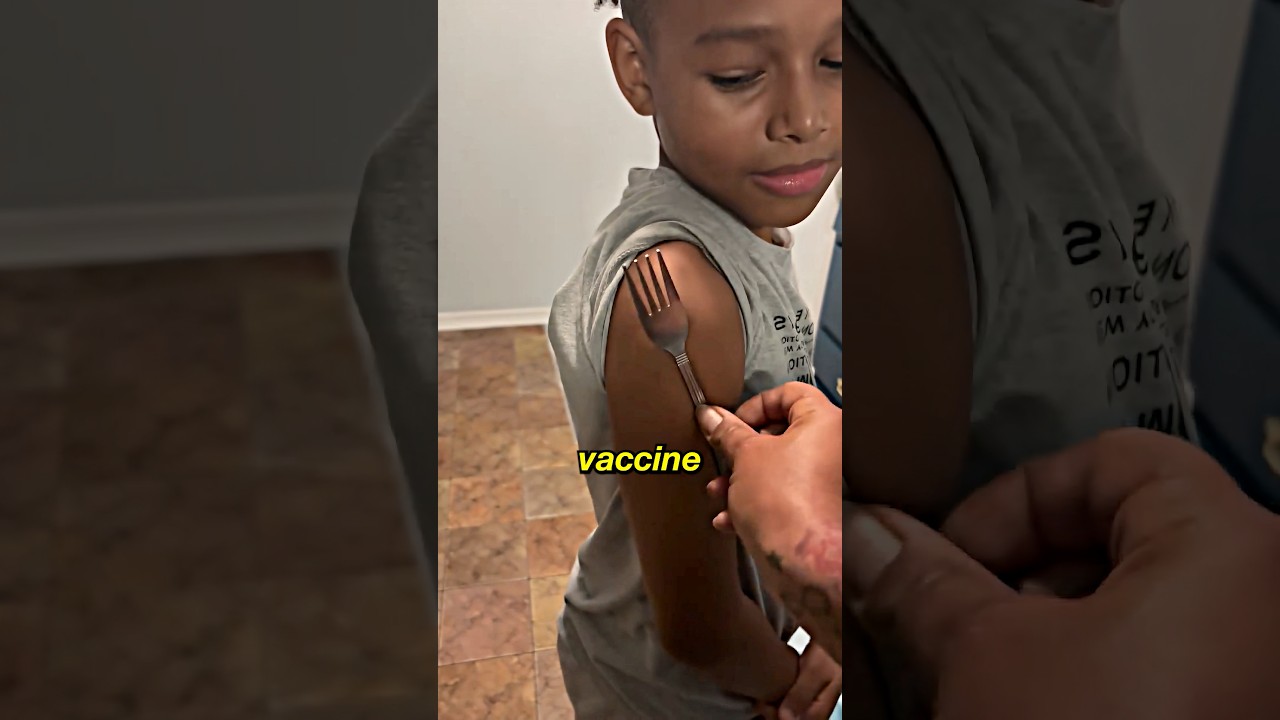 Она проверила слух о магните после того, как ее сын получил прививку 