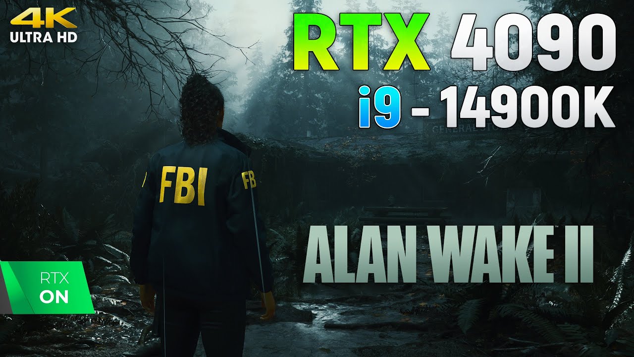 GPU GeForce RTX 4090 se esforça para manter 60 FPS em Alan Wake 2 em 1440p  no máximo sem DLSS 3.5 - Adrenaline