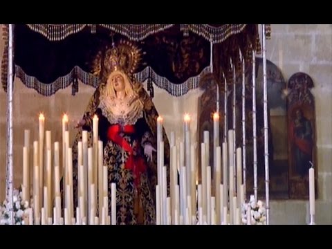 Primitiva y Hospitalaria Hermandad del Apóstol Señor San Bartolomé y Cofradía de Nazarenos de Nuestra Señora del Mayor Dolor en el Paso del Ecce-Homo