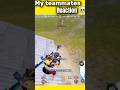 1v4 🥶 My Teammates Reaction wait for last #pubg #bgmi #pubgmobile #shorts