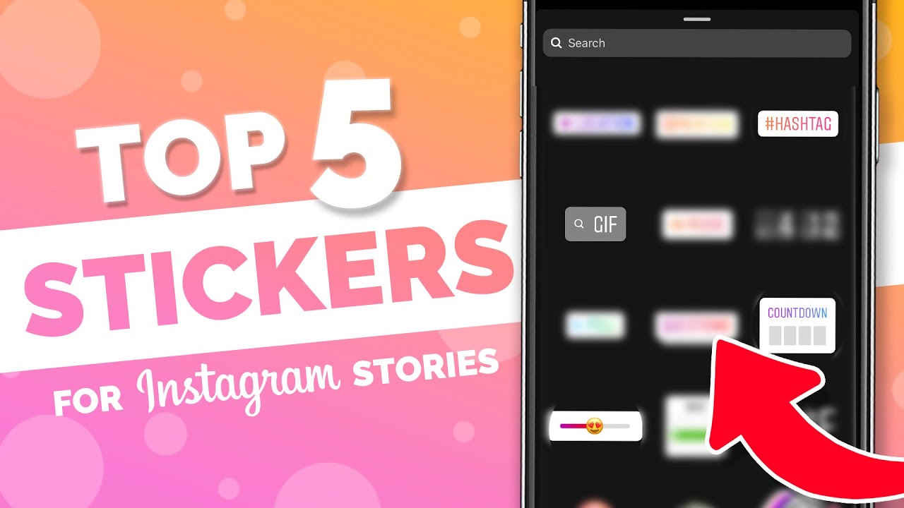 Top 5 Instagram Story Stickers in 2022 - YouTube