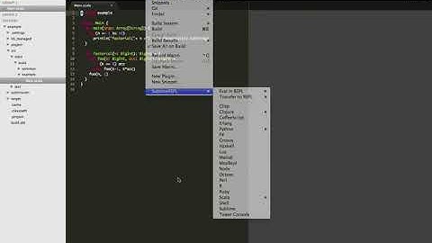 java program SublimeREPL SBT integration demo   YouTube