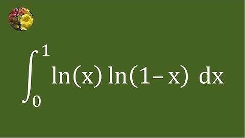 3rd method to evaluate the definite integral using Beta, Gamma and digamma functions (Mis-352AA)