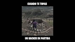 Cuando te topas un hacker en partida pero... 😈 #freefire #soporteff